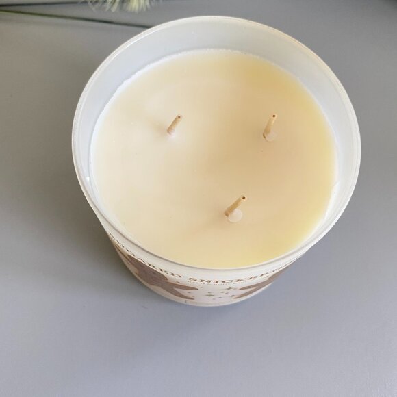 White Barn Sugared Snickerdoodle 3 Wick Candle New - Picture 3 of 5
